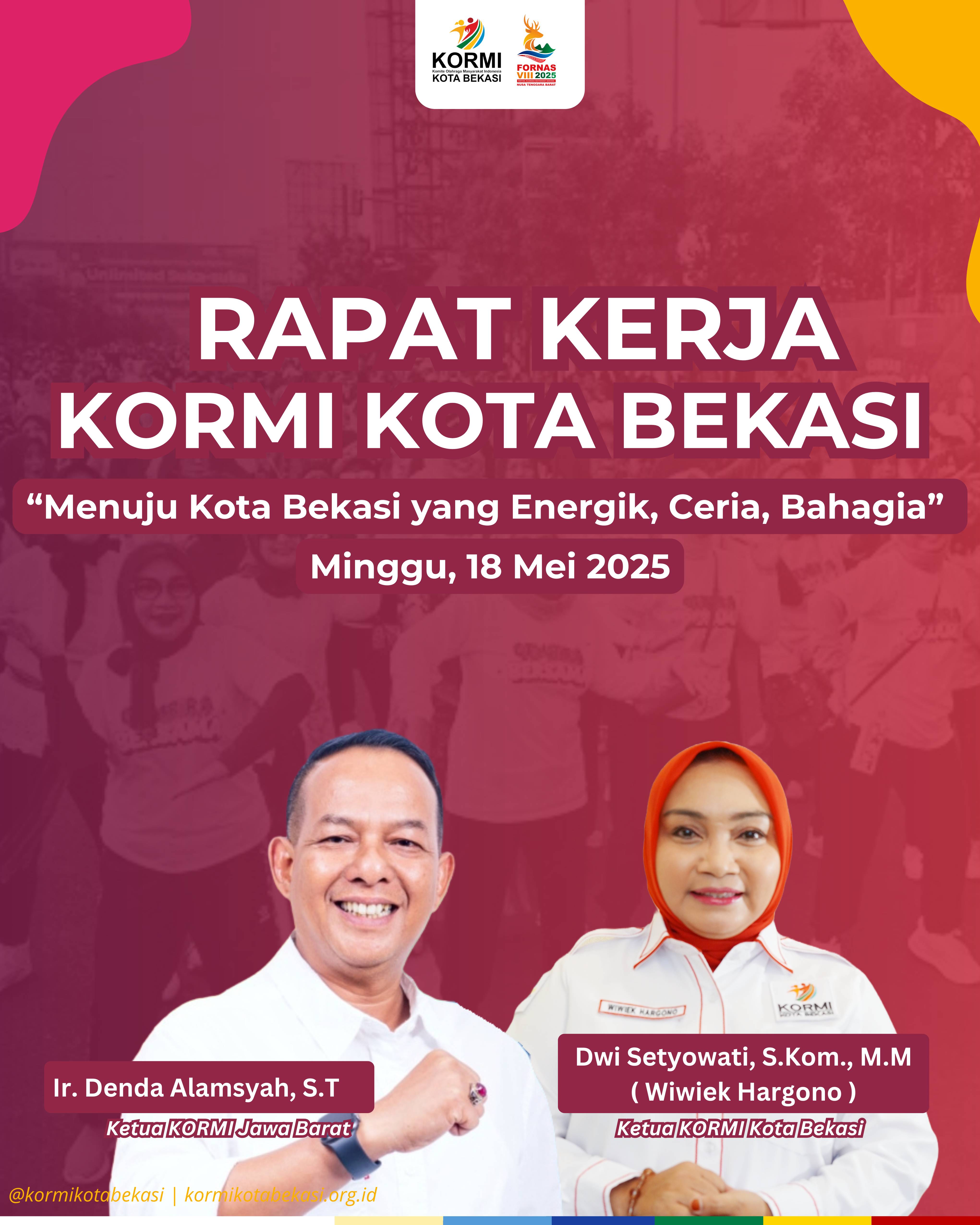 RAPAT KERJA KORMI KOTA BEKASI